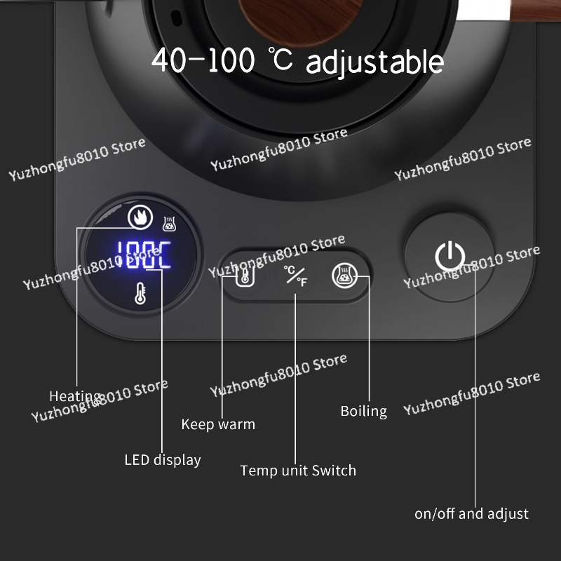 Electric Gooseneck Pour Over C - Electric Kettle Gooseneck ulasan dan harga