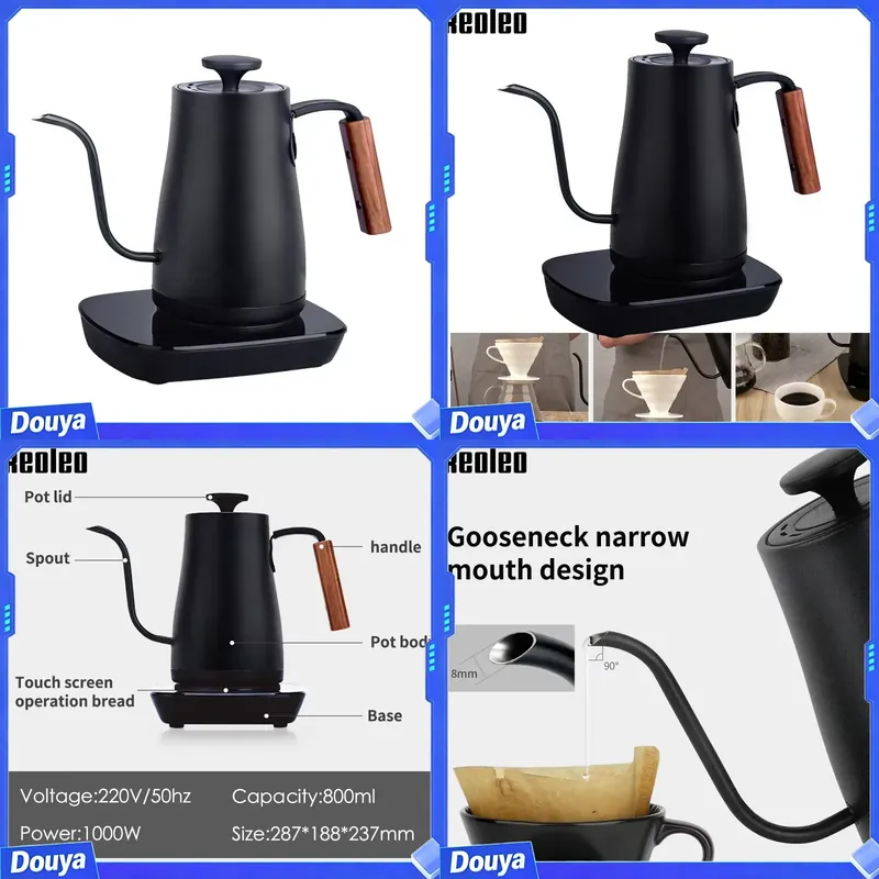 XEOLEO Coffee Kettle Gooseneck - Electric Kettle Gooseneck ulasan dan harga