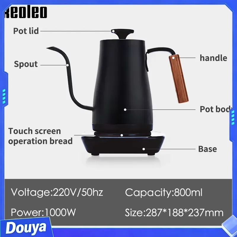 XEOLEO Coffee Kettle Gooseneck - Electric Kettle Gooseneck ulasan dan harga