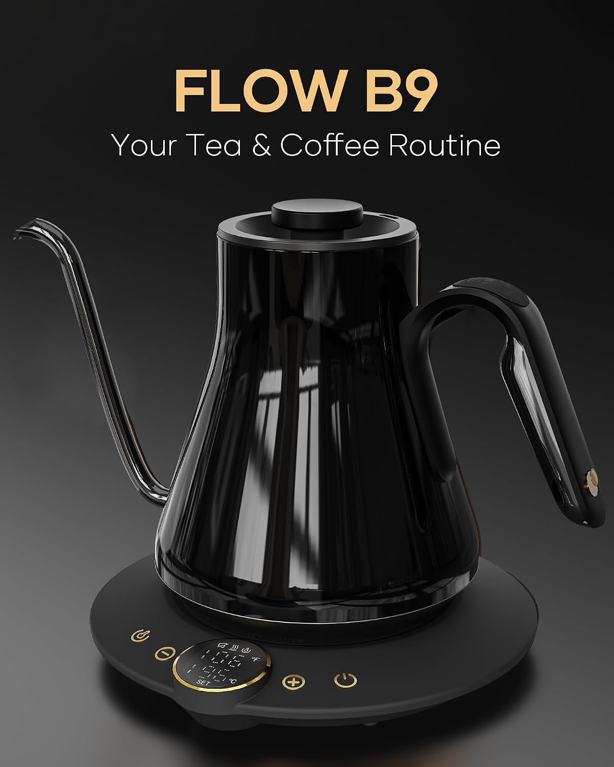 Gooseneck Electric Kettle, ±1° - Electric Kettle Gooseneck ulasan dan harga