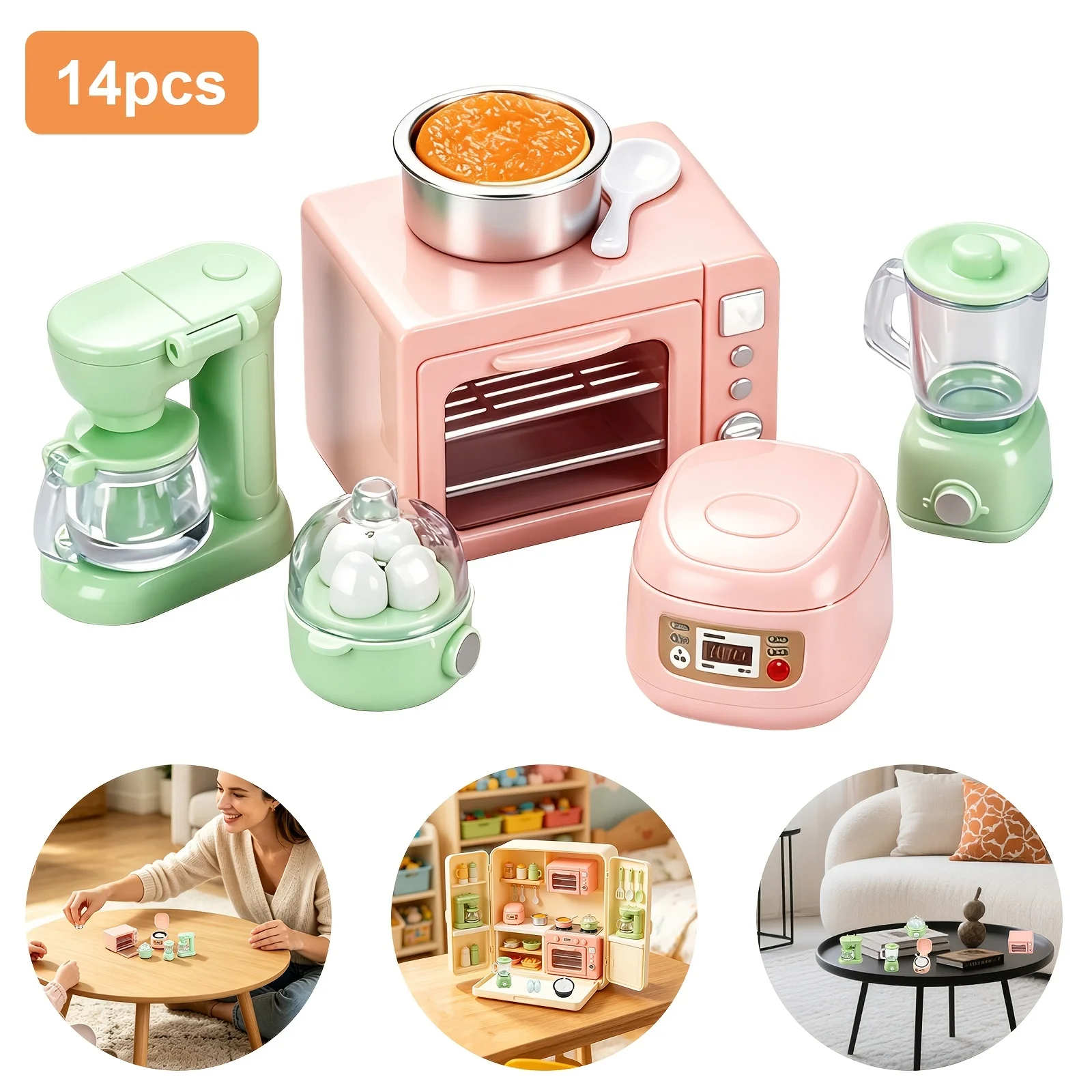 14Pcs Miniature Kitchen Applia - Kitchen Appliances Photos ulasan dan harga
