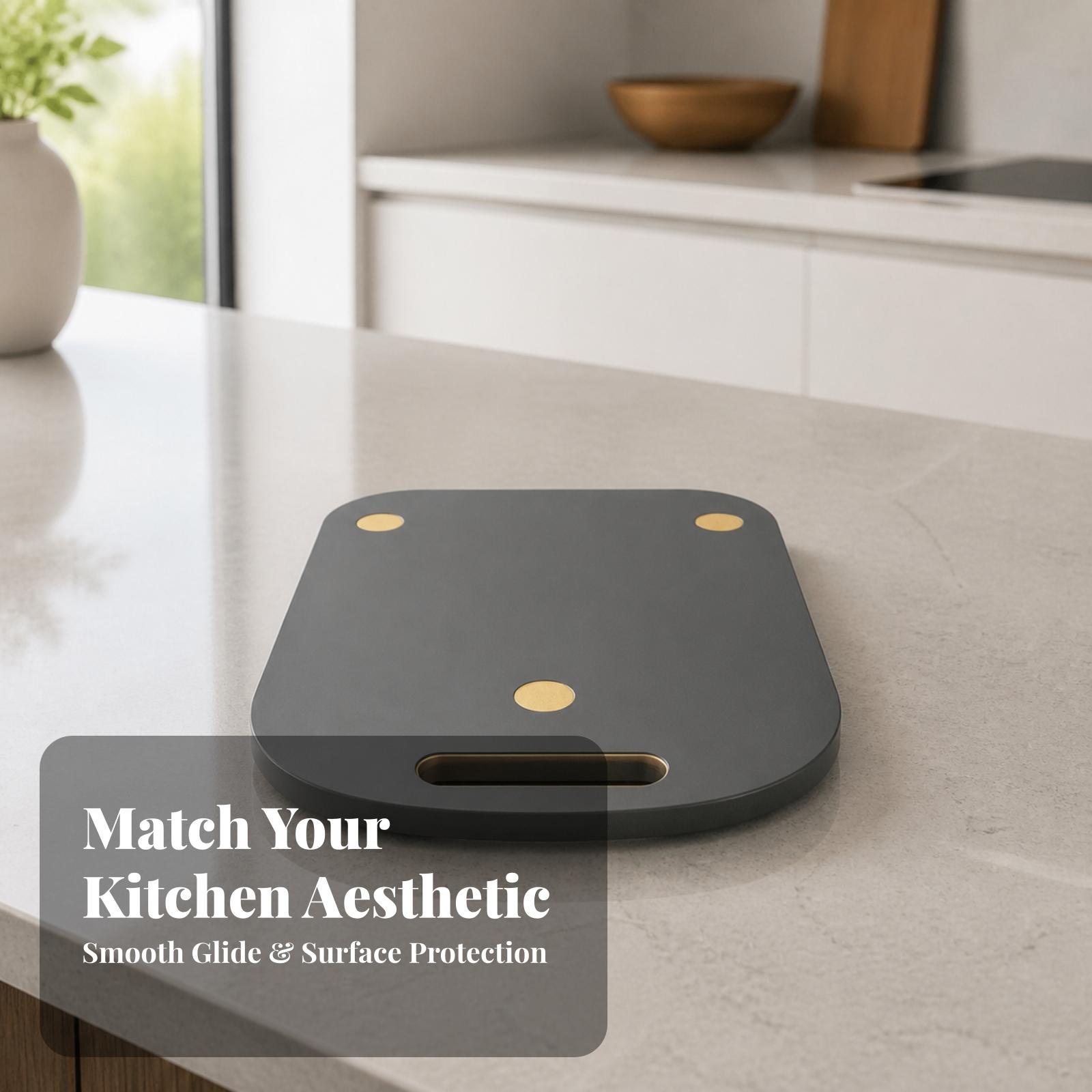 Bamboo Fiber Countertop Slidin - Kitchen Appliances Countertop ulasan dan harga