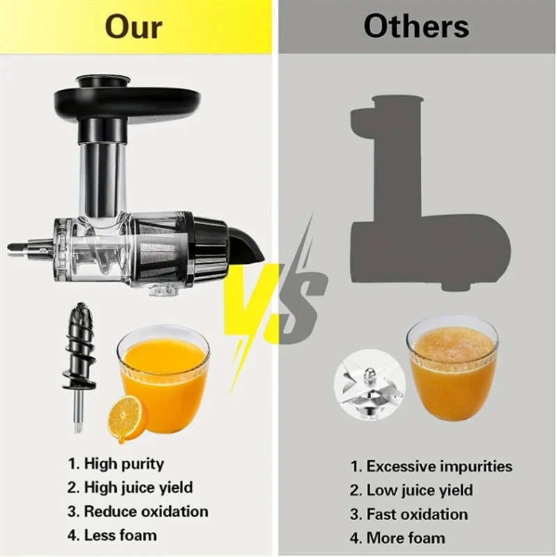 High Juice Yield Professional  - Juicer Cold Press Slow ulasan dan harga