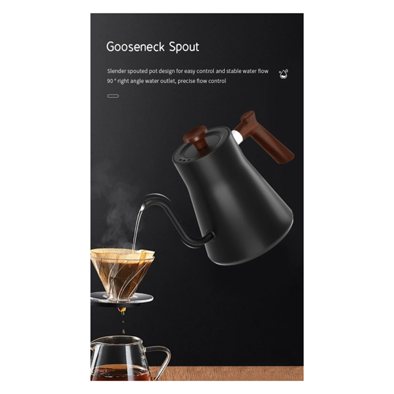 900Ml Gooseneck Electric Kettl - Electric Kettle Gooseneck ulasan dan harga