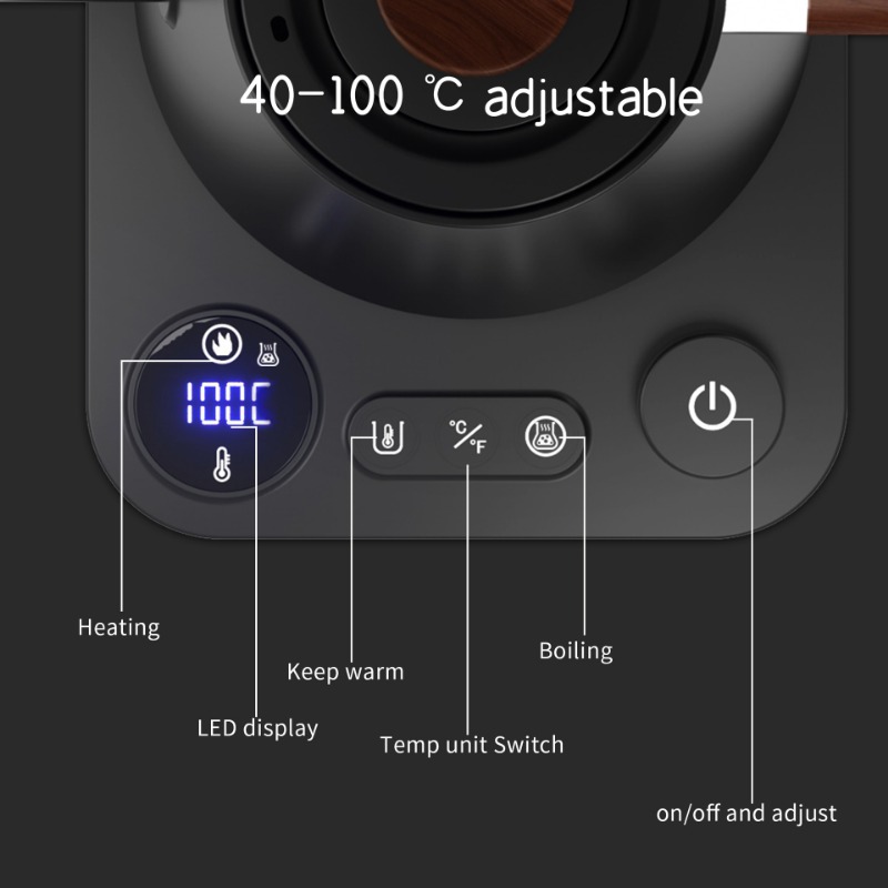 1200 Watt Intelligent Constant - Electric Kettle Gooseneck ulasan dan harga