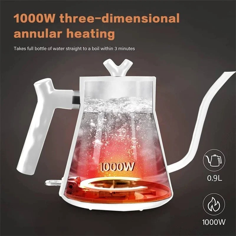 1000W Intelligent Constant Tem - Electric Kettle Gooseneck ulasan dan harga