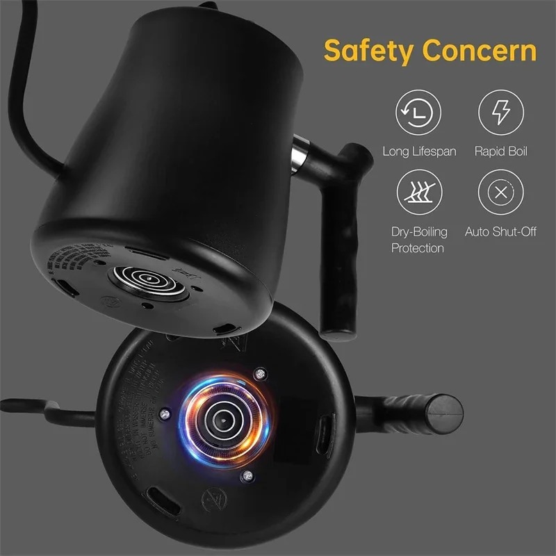 1000W Intelligent Constant Tem - Electric Kettle Gooseneck ulasan dan harga