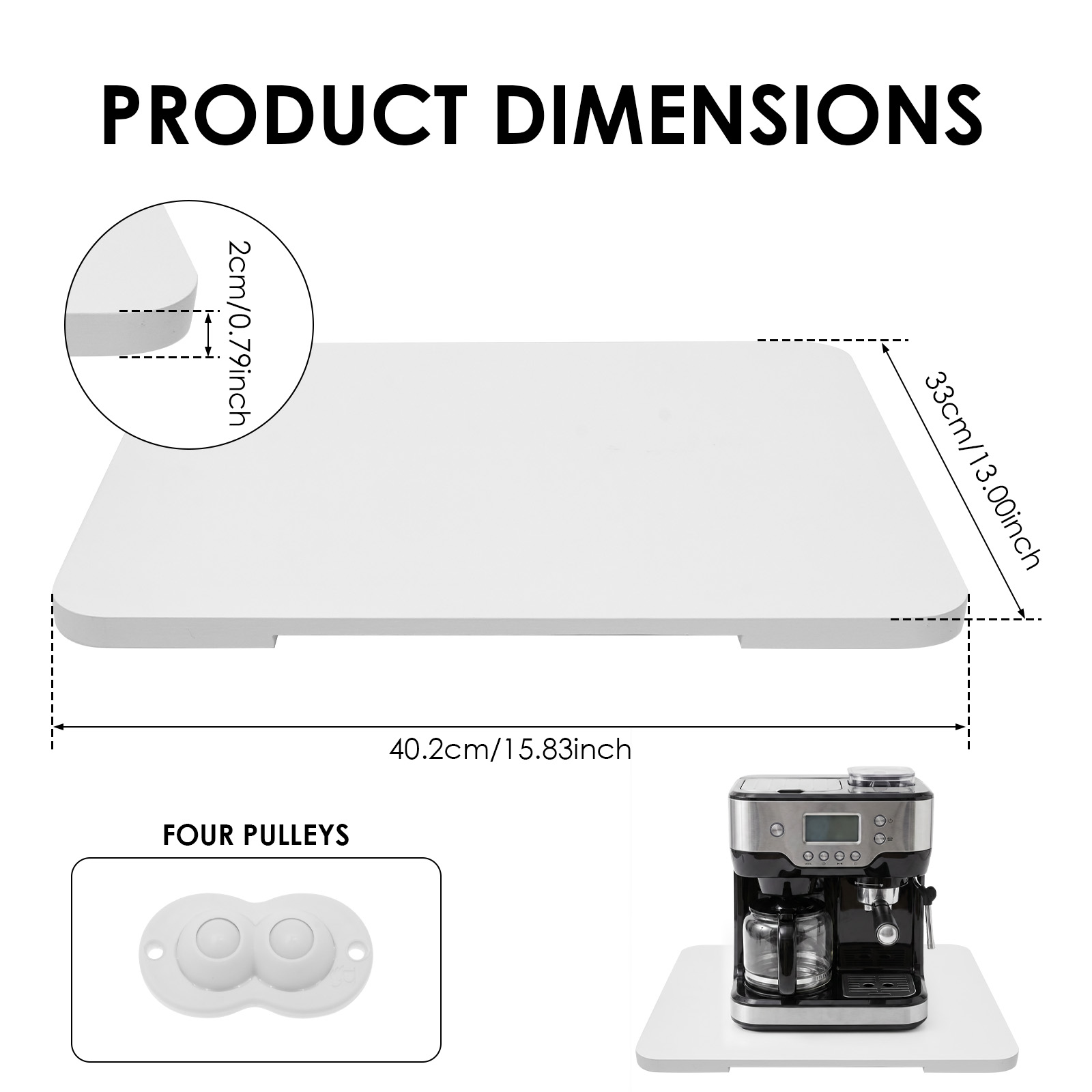 Kitchen Appliance Sliding Tray - Kitchen Appliances Countertop ulasan dan harga